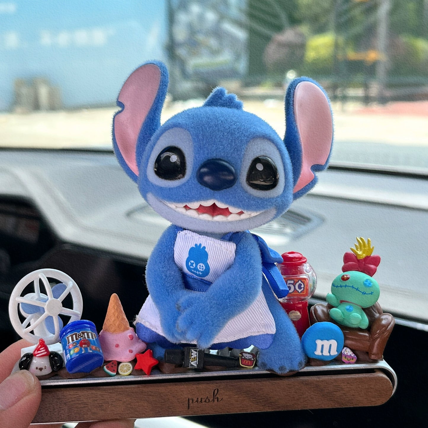 Stitch Original Parking Buddy Dashboard Ornament