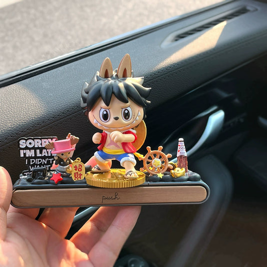 one piece inspired bunny figurine