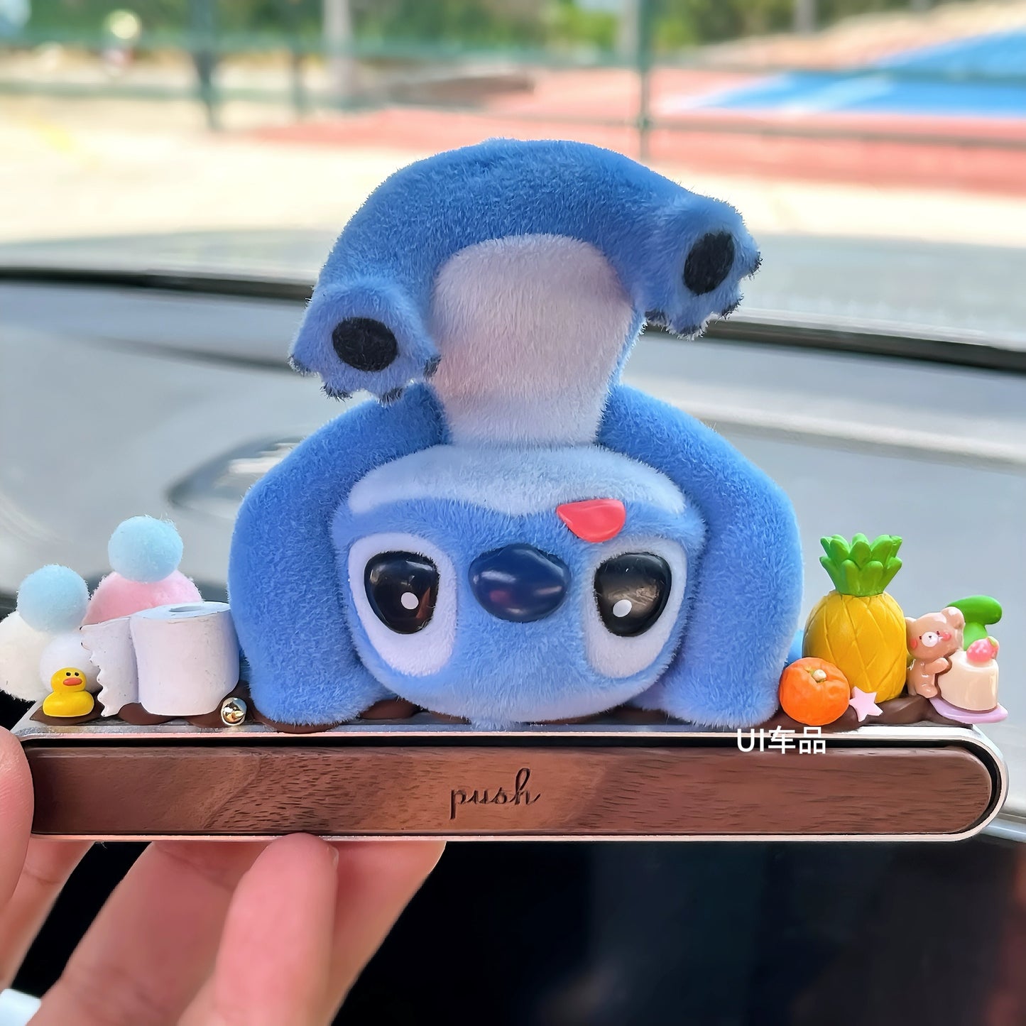 Stitch Original Parking Buddy Dashboard Ornament