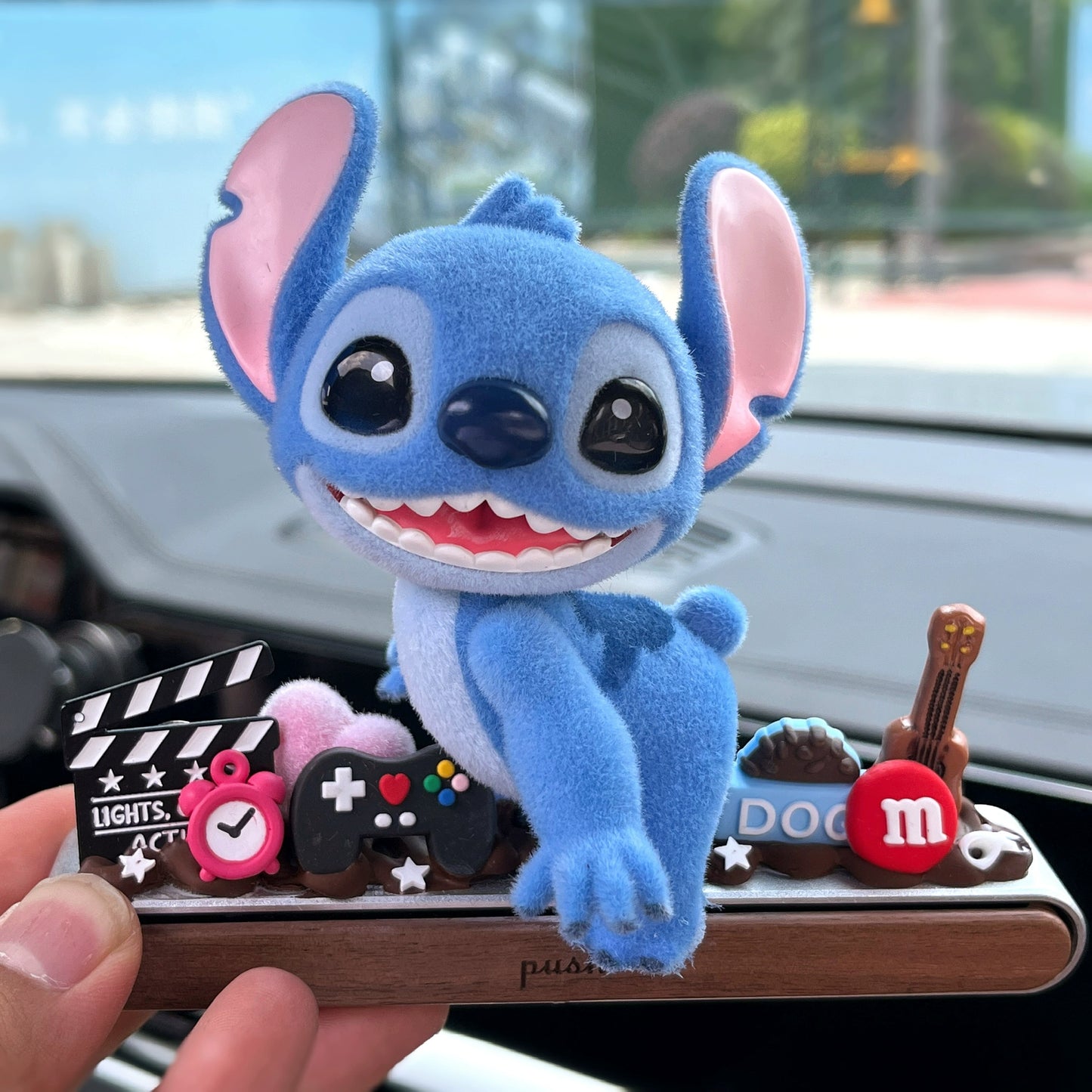 Stitch Original Parking Buddy Dashboard Ornament