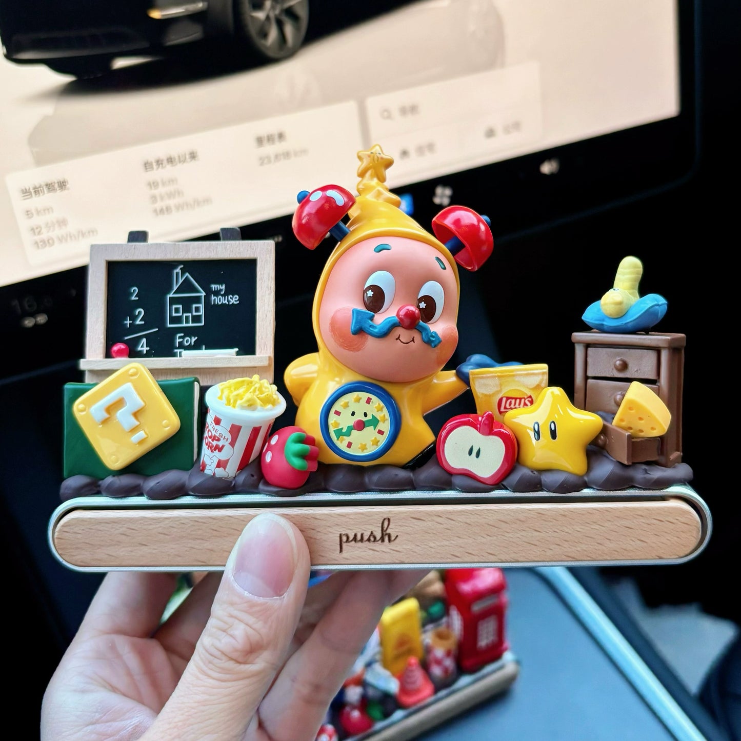 Fortune Cookie Girl Dashboard Ornament