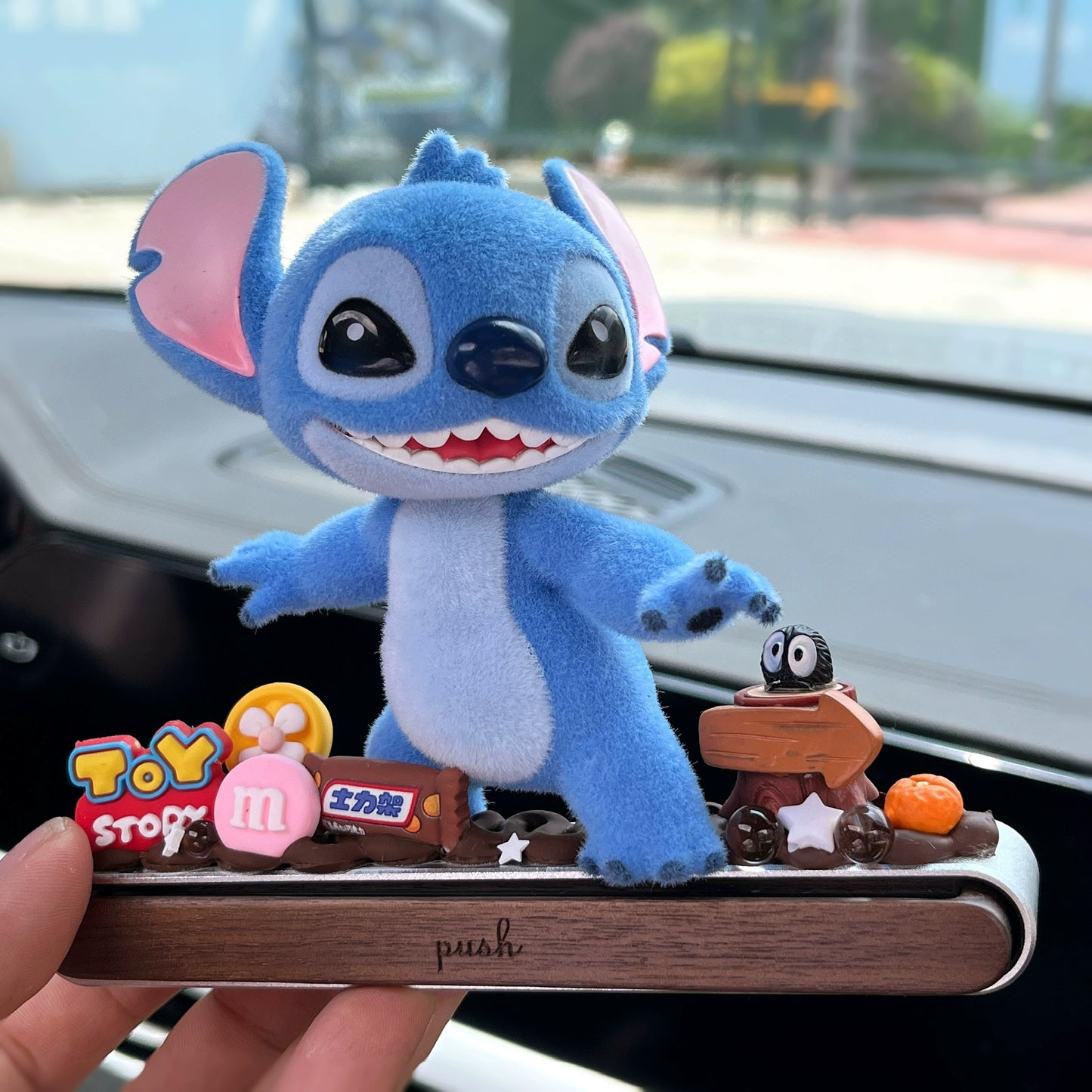 Stitch Original Parking Buddy Dashboard Ornament