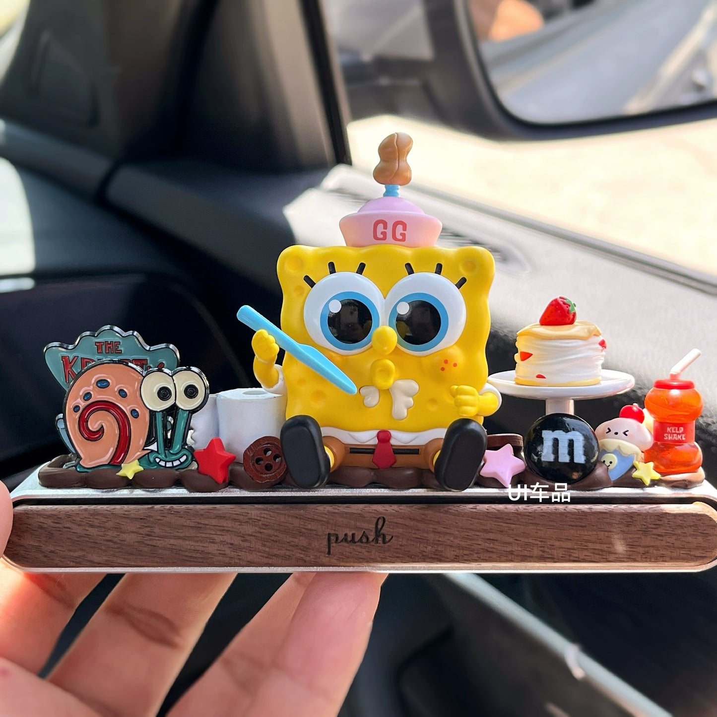 SpongeBob Car Dashboard Ornament