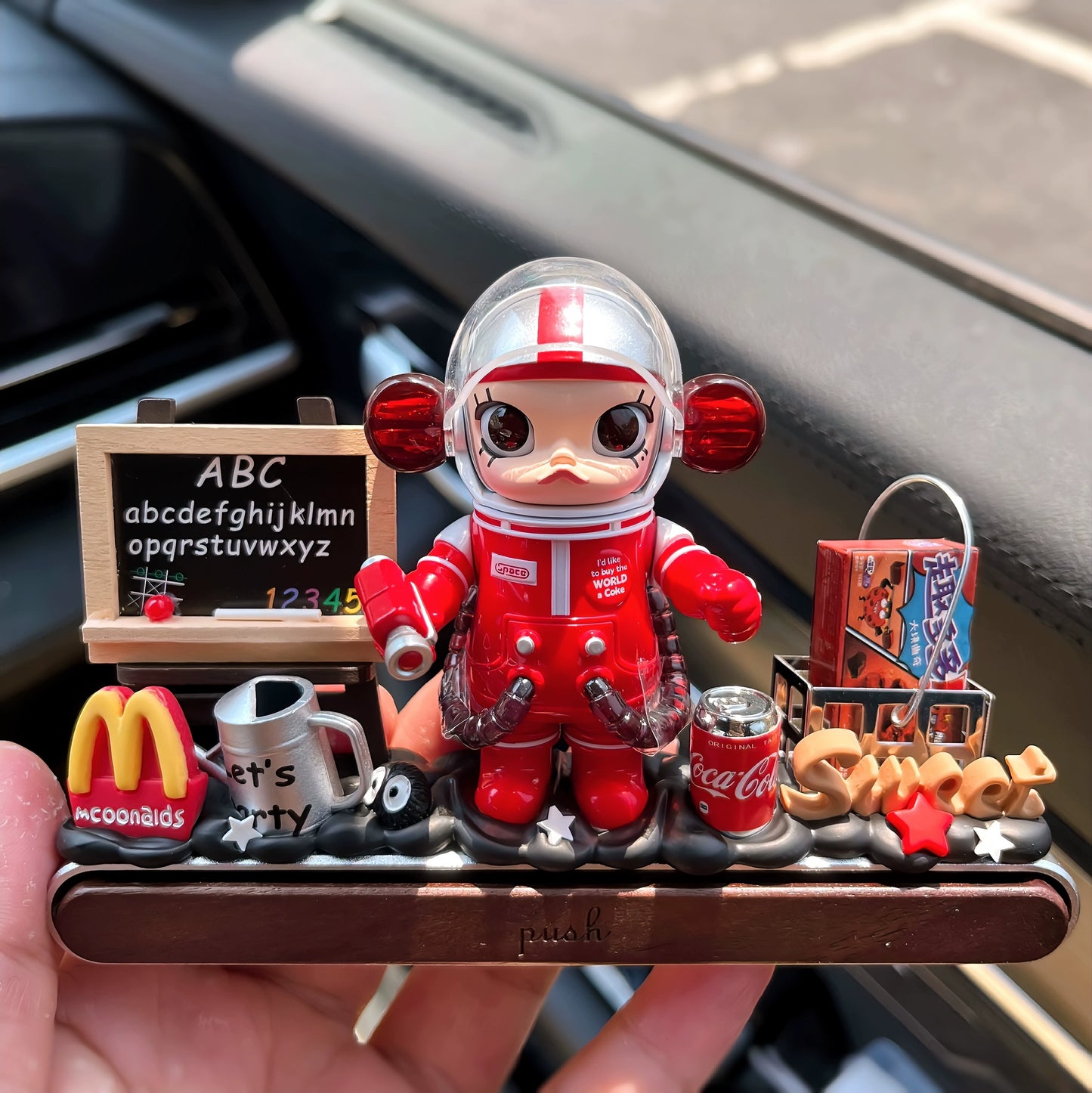 retro astronaut anime collectible