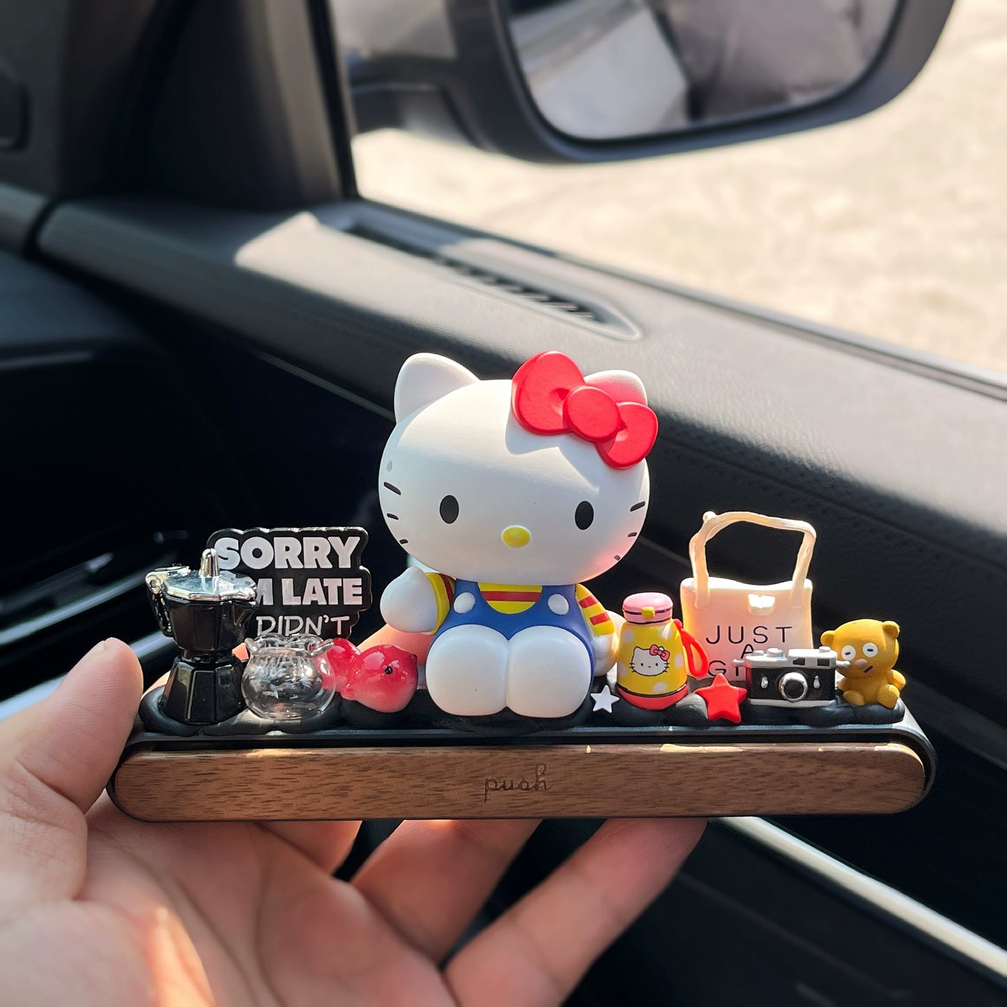 Helllo Kitty Girl Inspired Dashboard Ornament