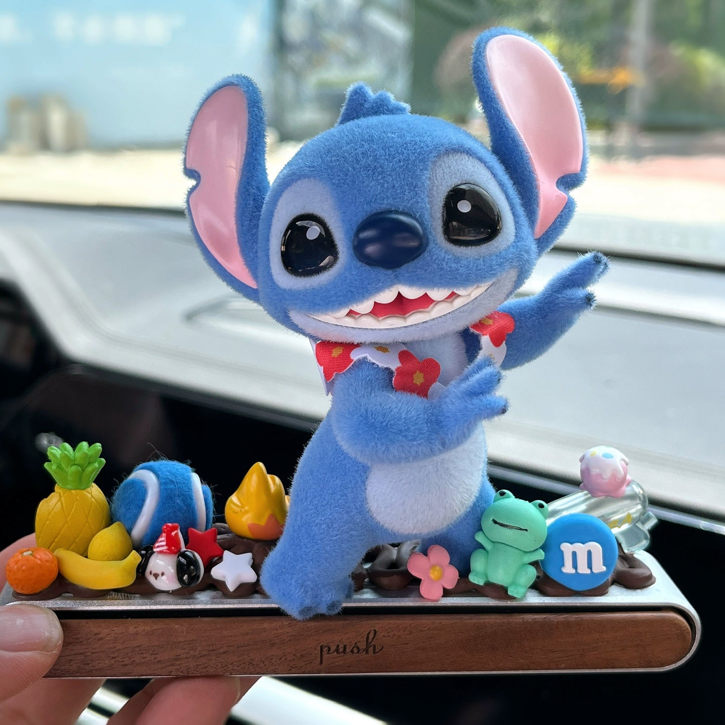 Stitch Original Parking Buddy Dashboard Ornament