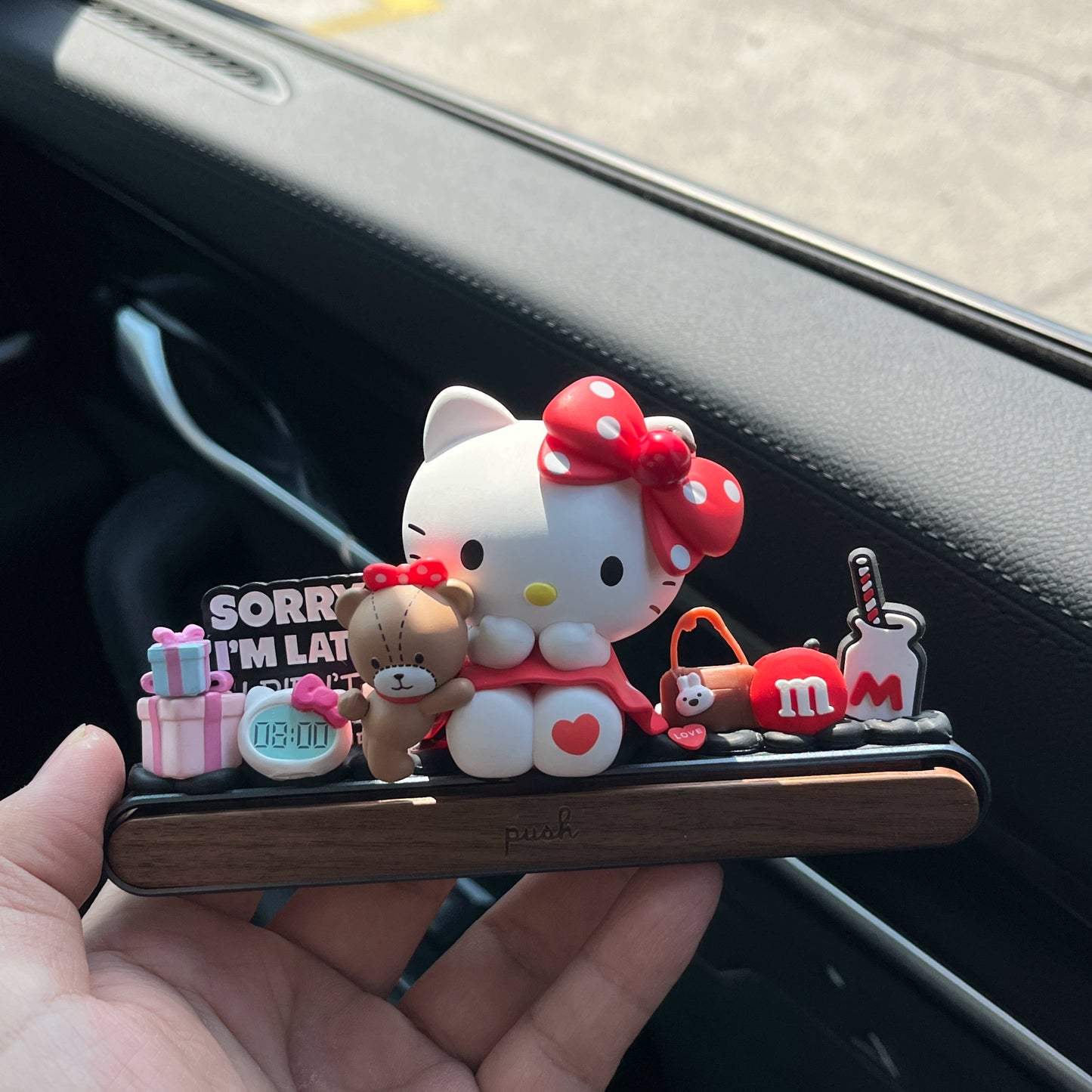Helllo Kitty Girl Inspired Dashboard Ornament