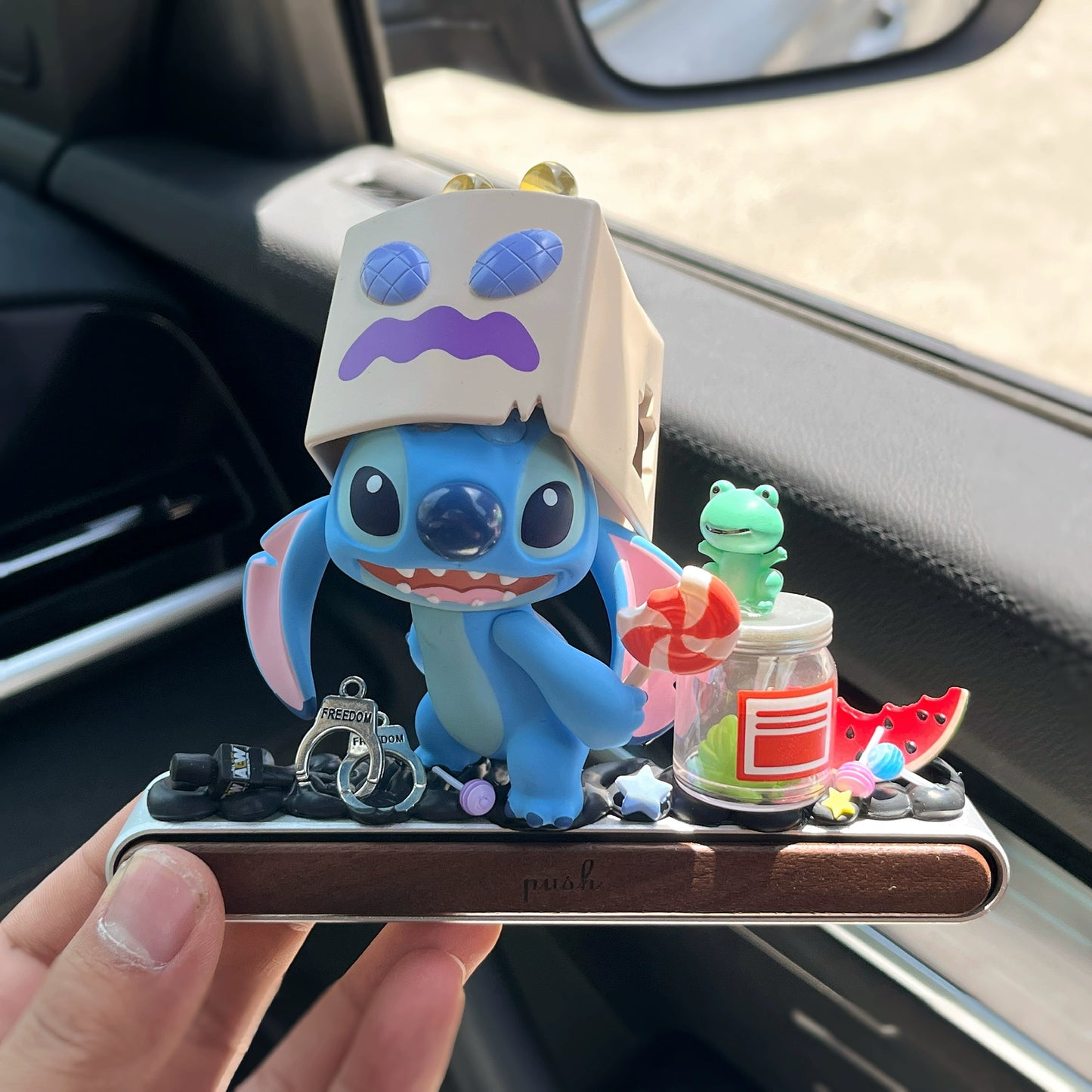 Stitch Original Parking Buddy Dashboard Ornament