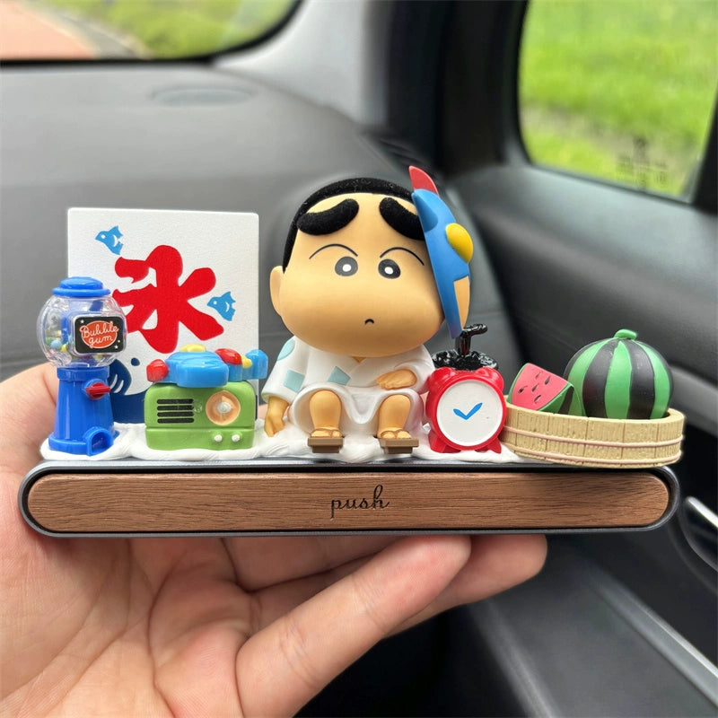 Crayon Shin-Chan Lazy Summer Dashboard Ornament