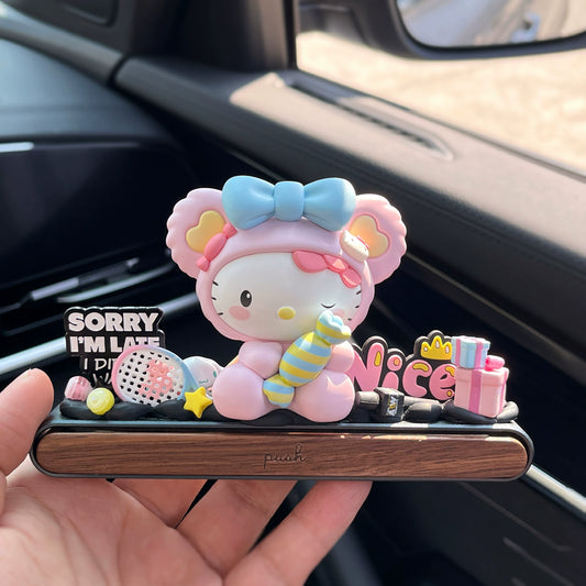 Helllo Kitty Girl Inspired Dashboard Ornament