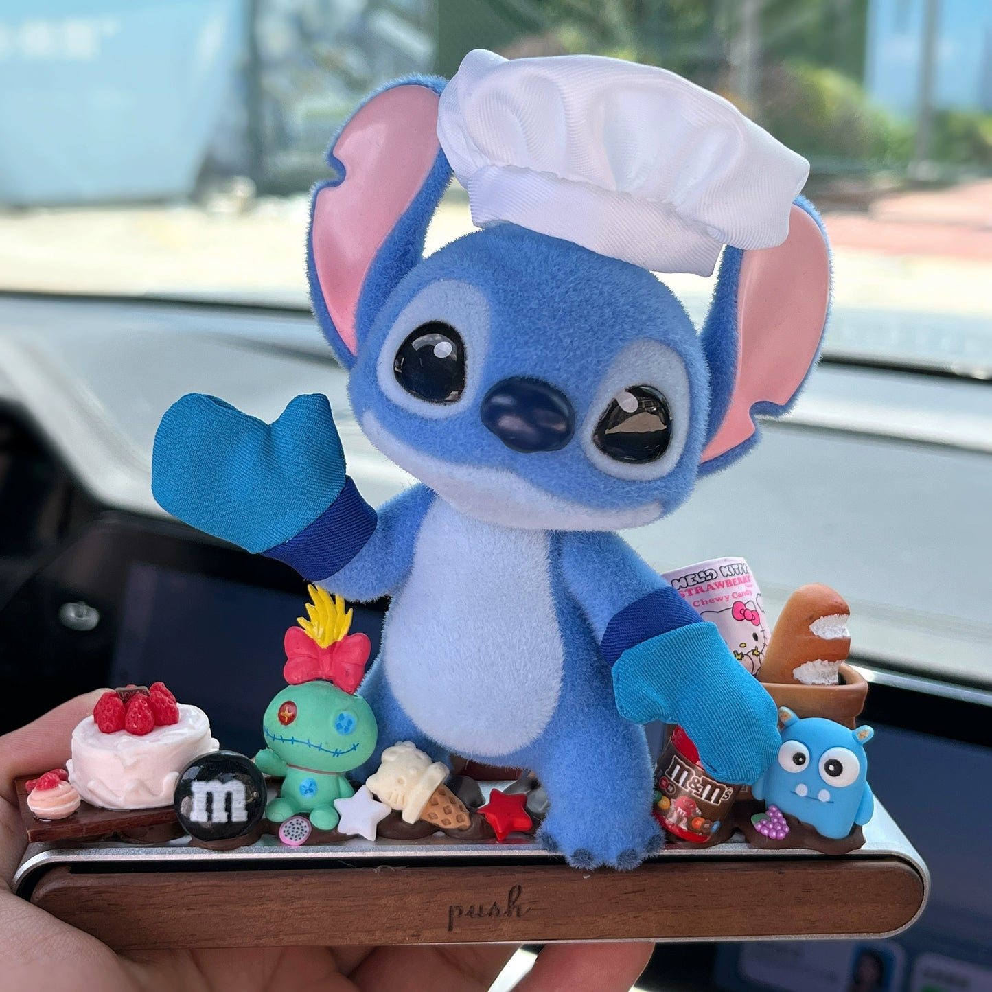 Stitch Original Parking Buddy Dashboard Ornament