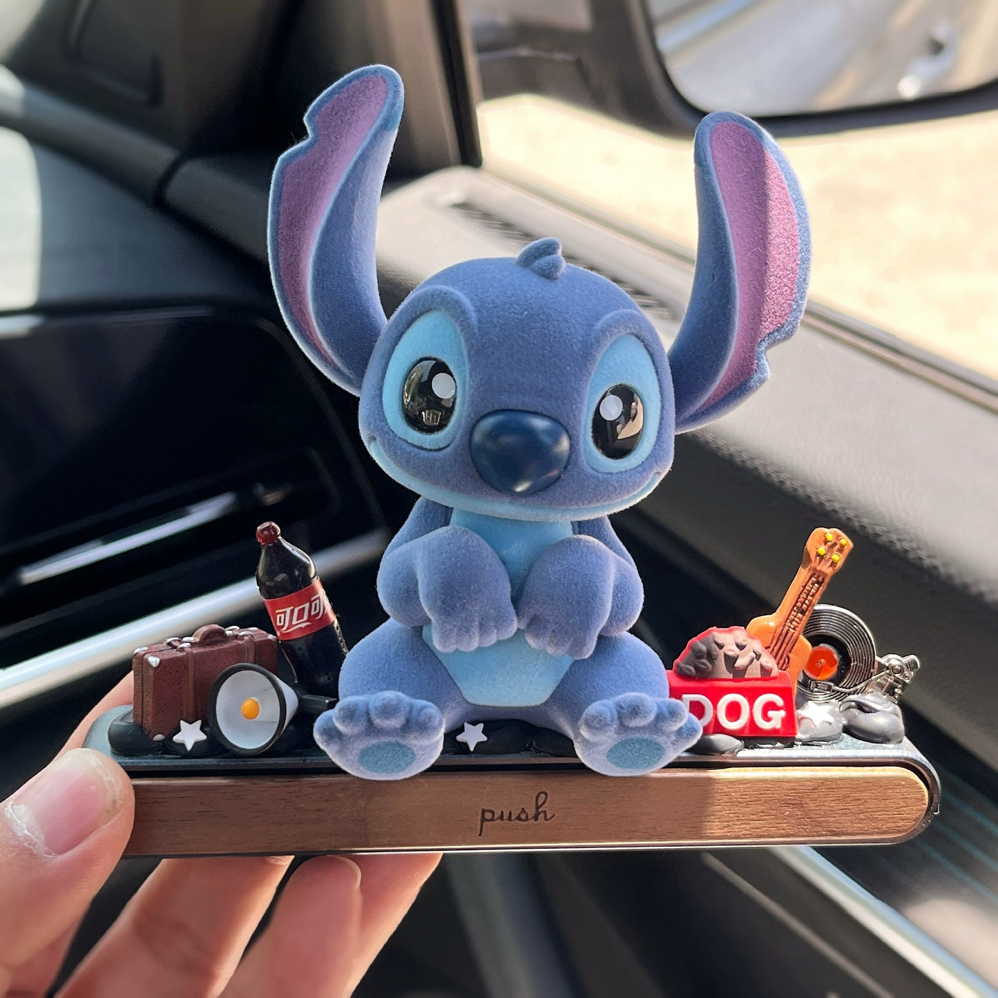 Stitch Original Parking Buddy Dashboard Ornament
