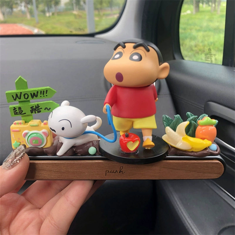 Crayon Shin-Chan Lazy Summer Dashboard Ornament