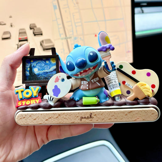 Painter Stitch-Inspired Dashboard Ornament