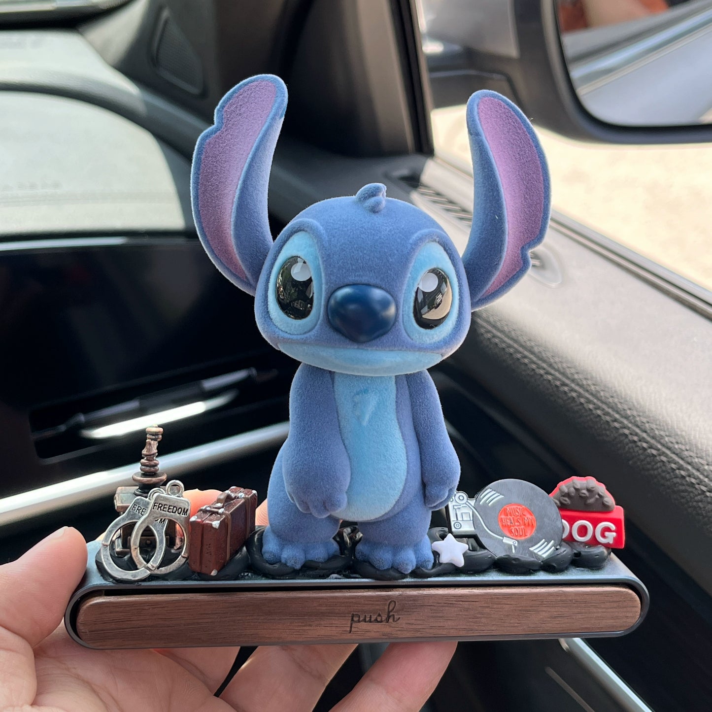 Stitch Original Parking Buddy Dashboard Ornament