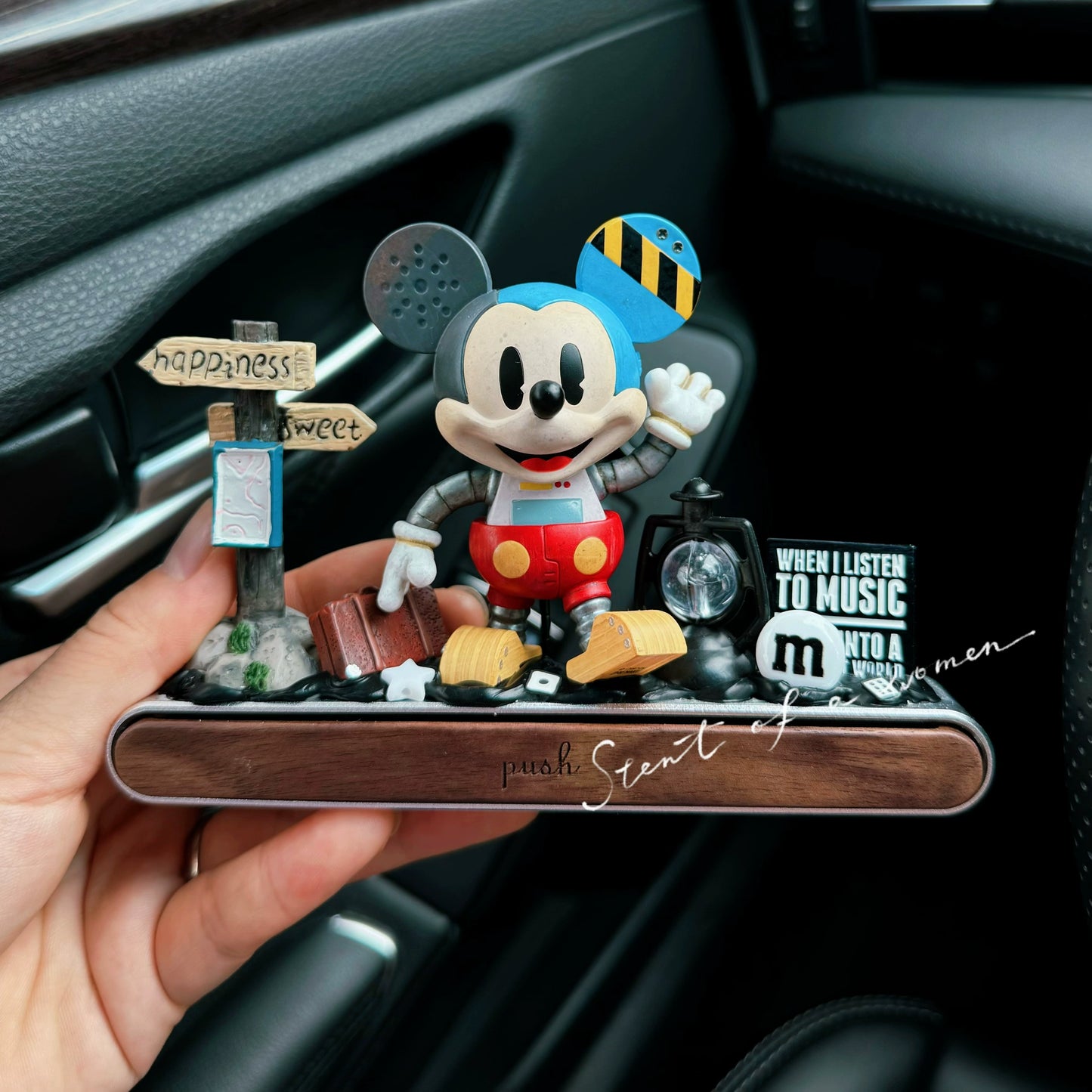 Candy Mickey Dashboard Ornament