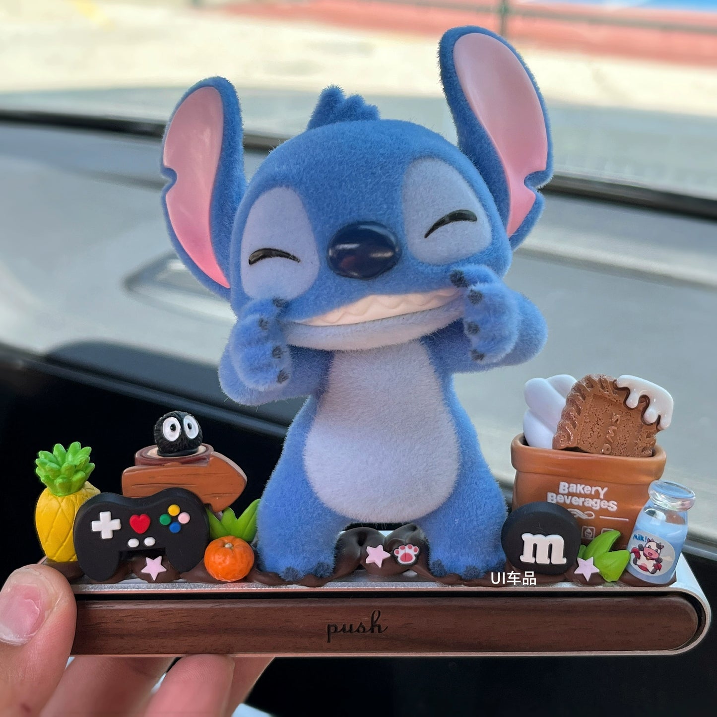 Stitch Original Parking Buddy Dashboard Ornament